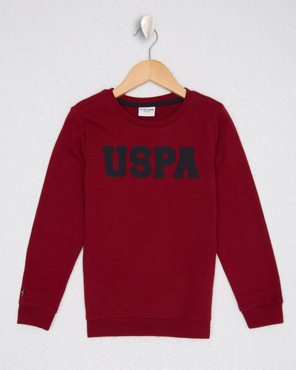 Red Sweat Shirt U.S. Polo Assn.