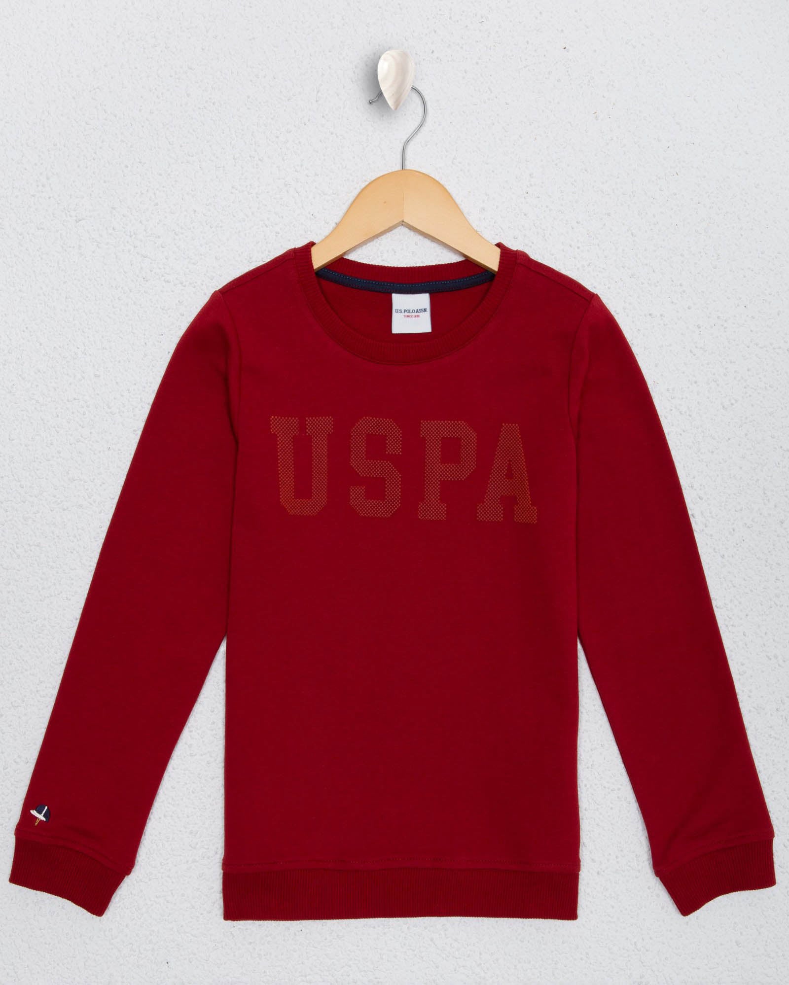 Red Sweat Shirt U.S. Polo Assn.