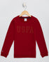 Red Sweat Shirt U.S. Polo Assn.