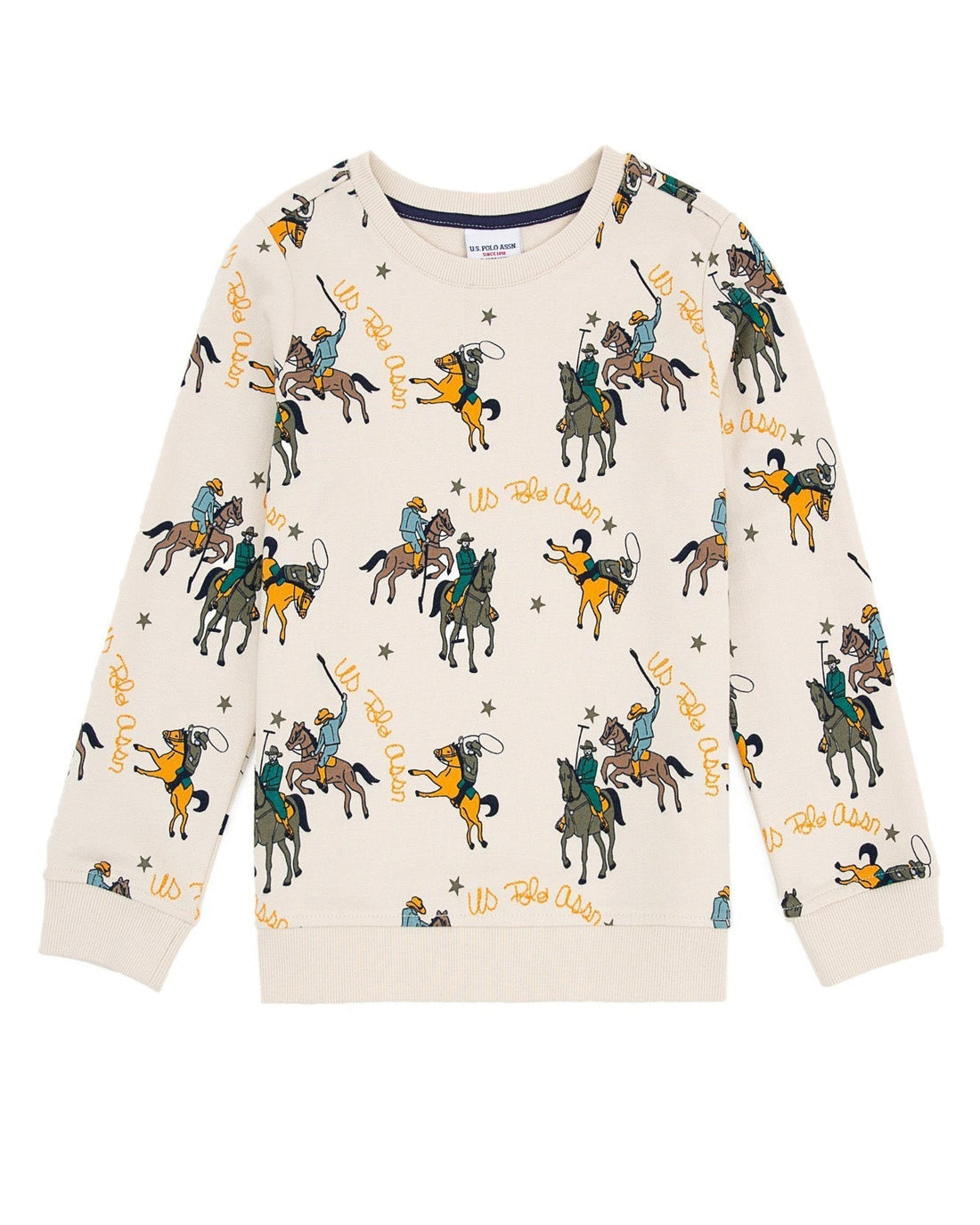 Beige Sweat Shirt U.S. Polo Assn.