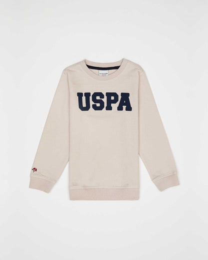 Beige Sweat Shirt U.S. Polo Assn.