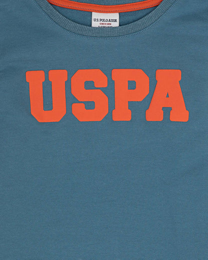 Light Blue Sweat Shirt U.S. Polo Assn.