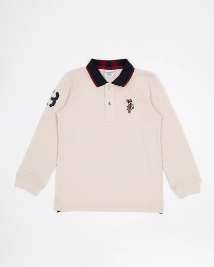 Beige Sweat Shirt - BEVAVA