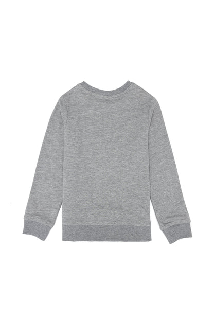 Light Grey Sweat Shirt - BEVAVA