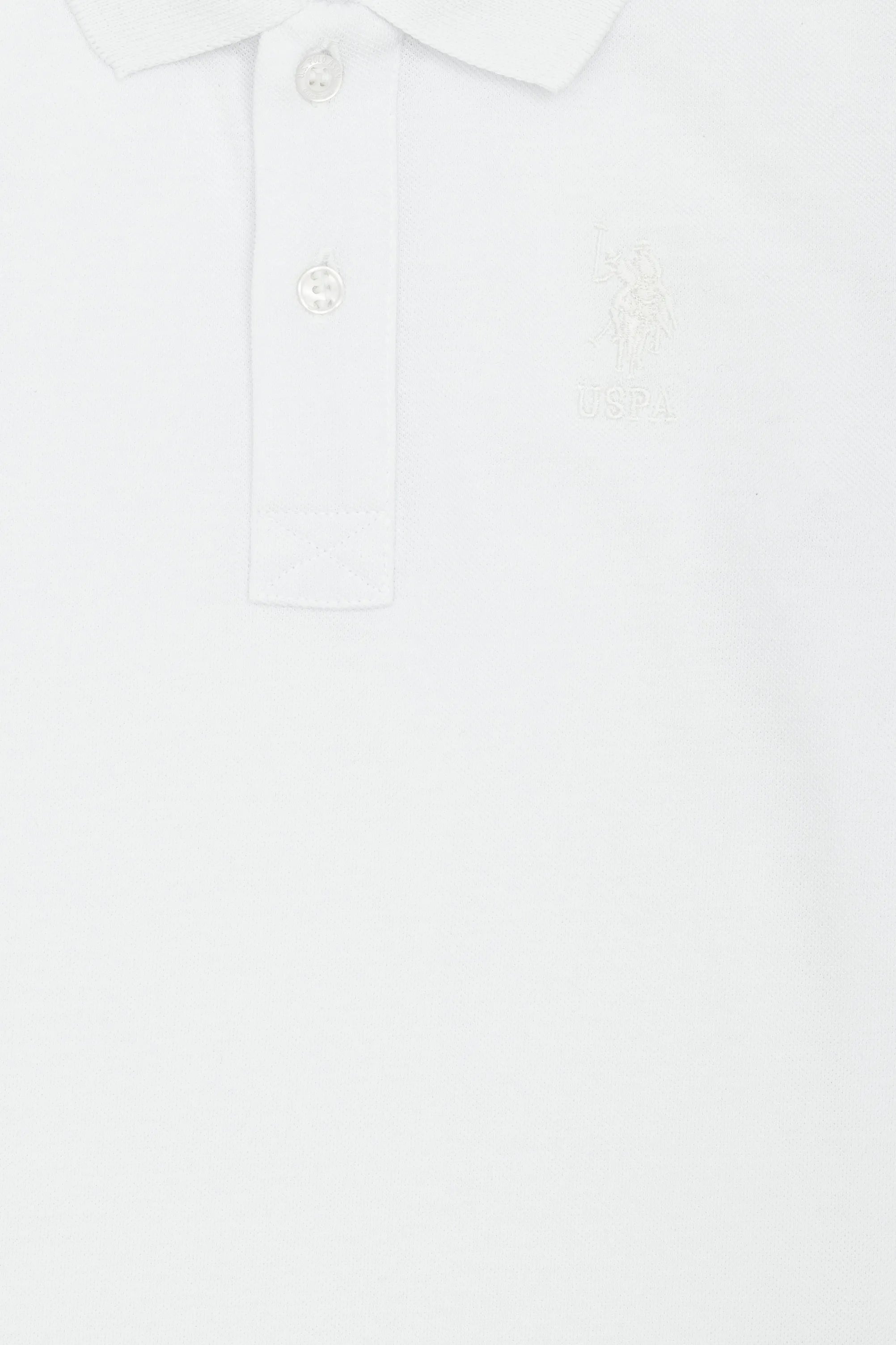 U.S. Polo Assn._White_White Long Sleeve Polo Shirt_G083SZ0820 1639231_VR013_06