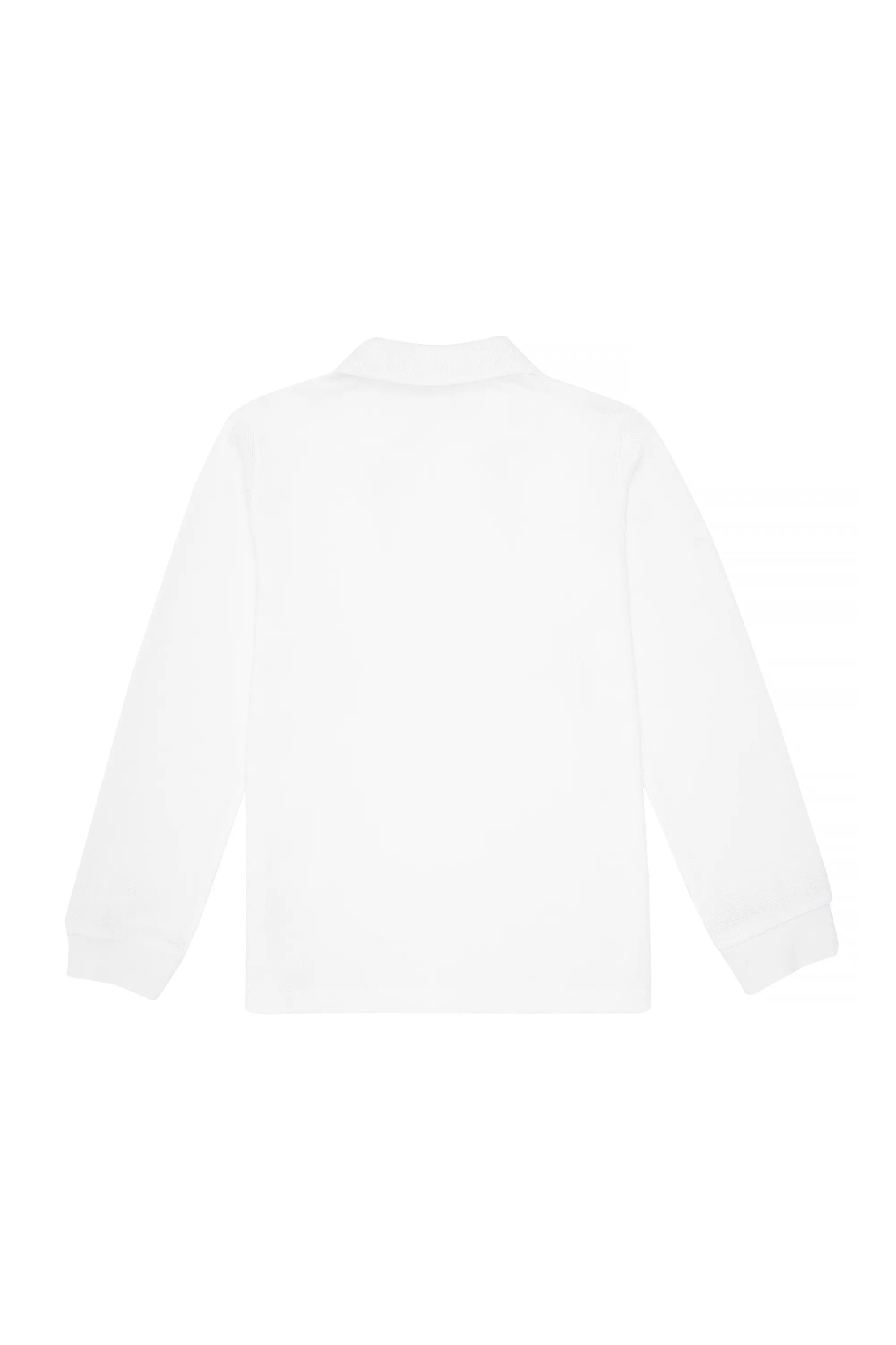 U.S. Polo Assn._White_White Long Sleeve Polo Shirt_G083SZ0820 1927680_VR013_03