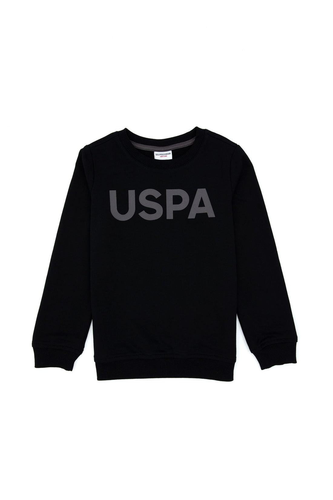 U.S. Polo Assn._Black_Black Sweat Shirt_G083SZ0820 2226881_VR046_01