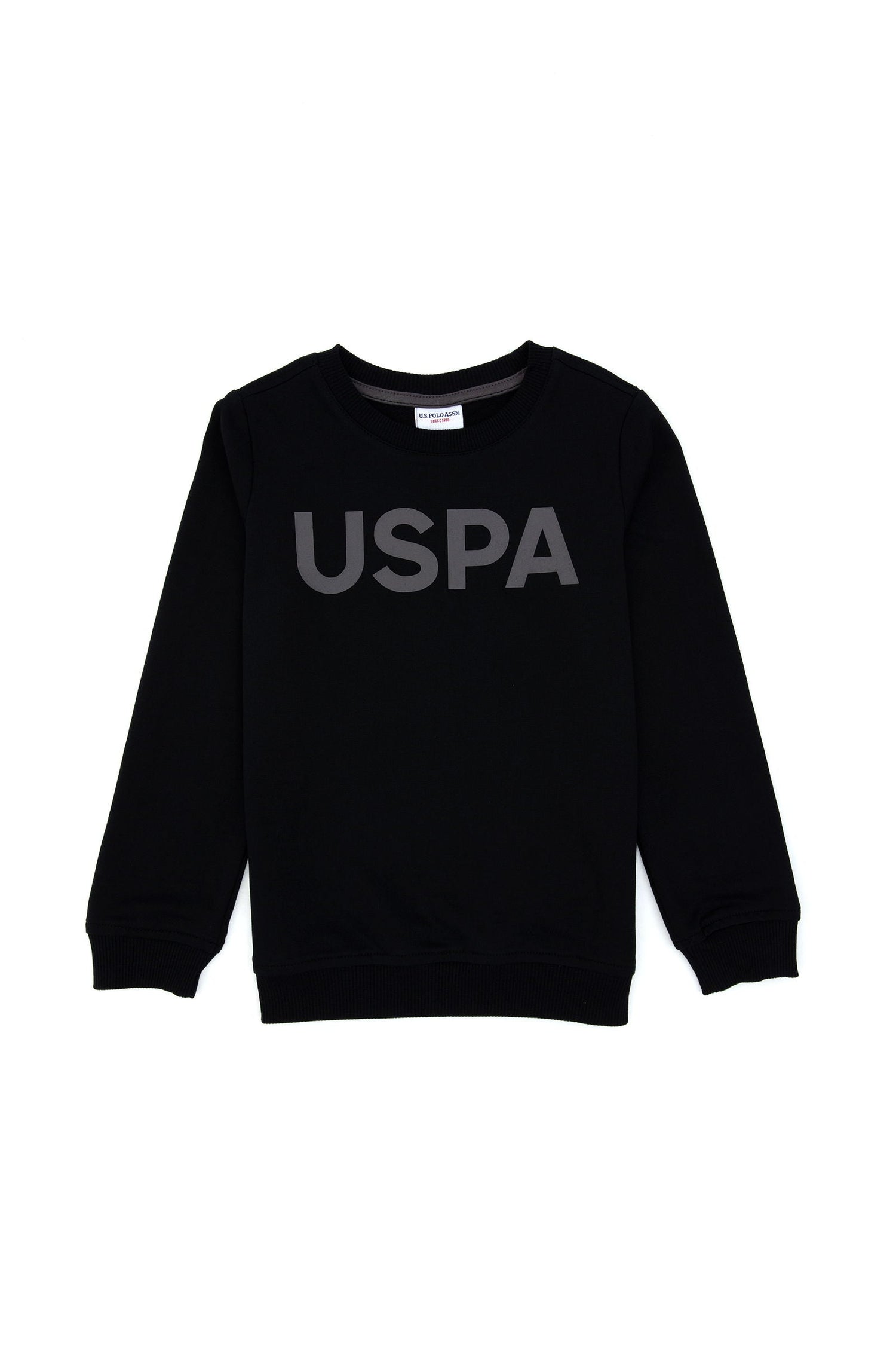 U.S. Polo Assn._Black_Black Sweat Shirt_G083SZ0820 2226881_VR046_01