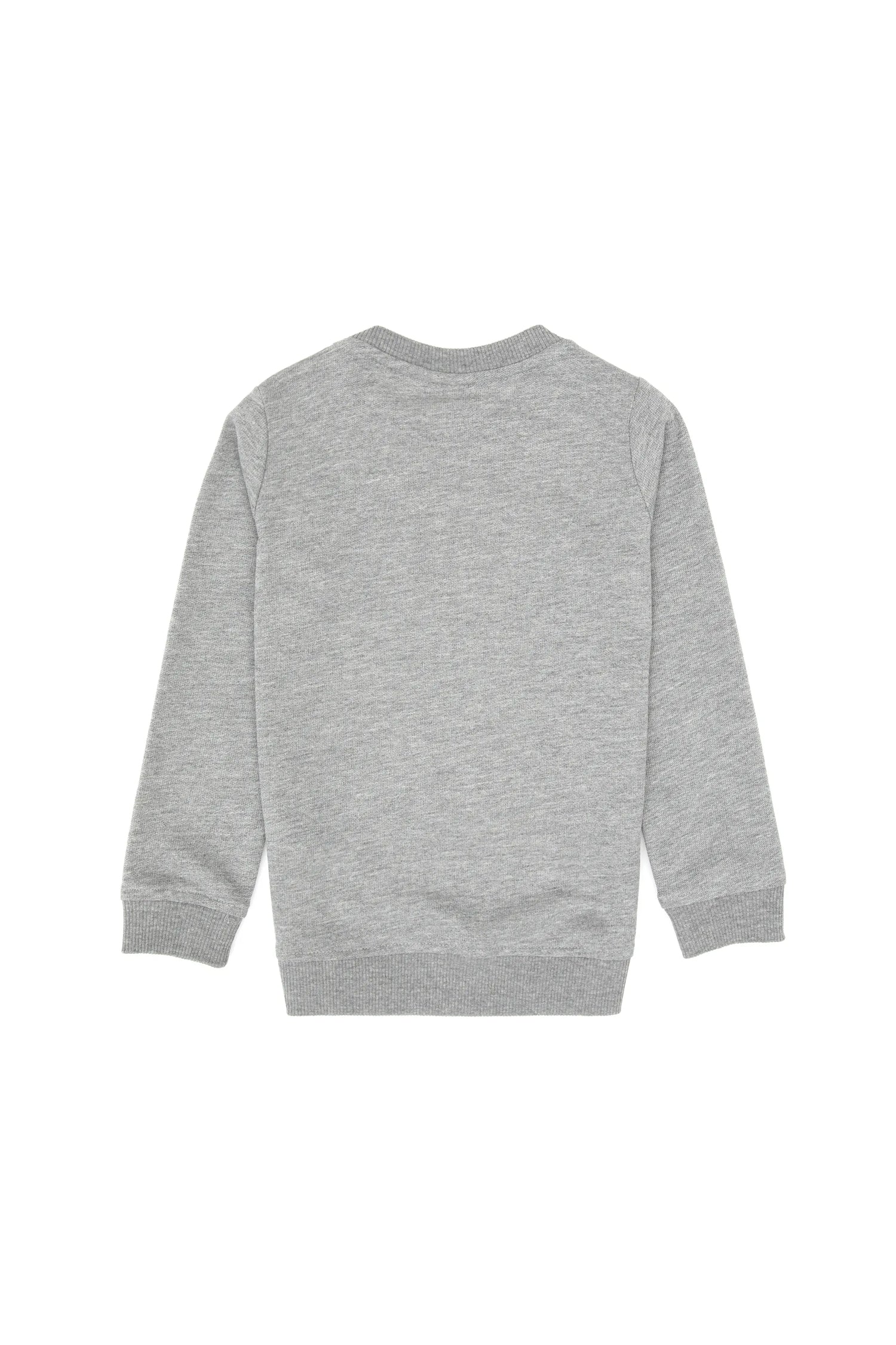 U.S. Polo Assn._Grey Melange_Grey Melange Sweat Shirt_G083SZ0820 2226881_VR086_02
