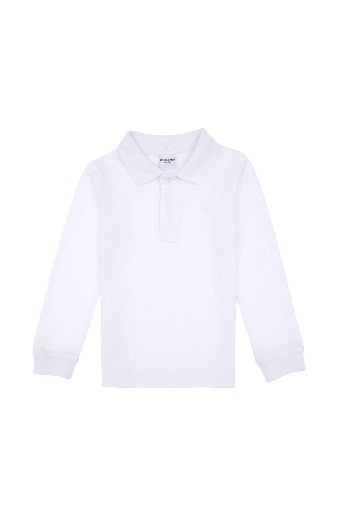 U.S. Polo Assn._White_White Polo Shirt_G083SZ0820 2227105_VR013_02