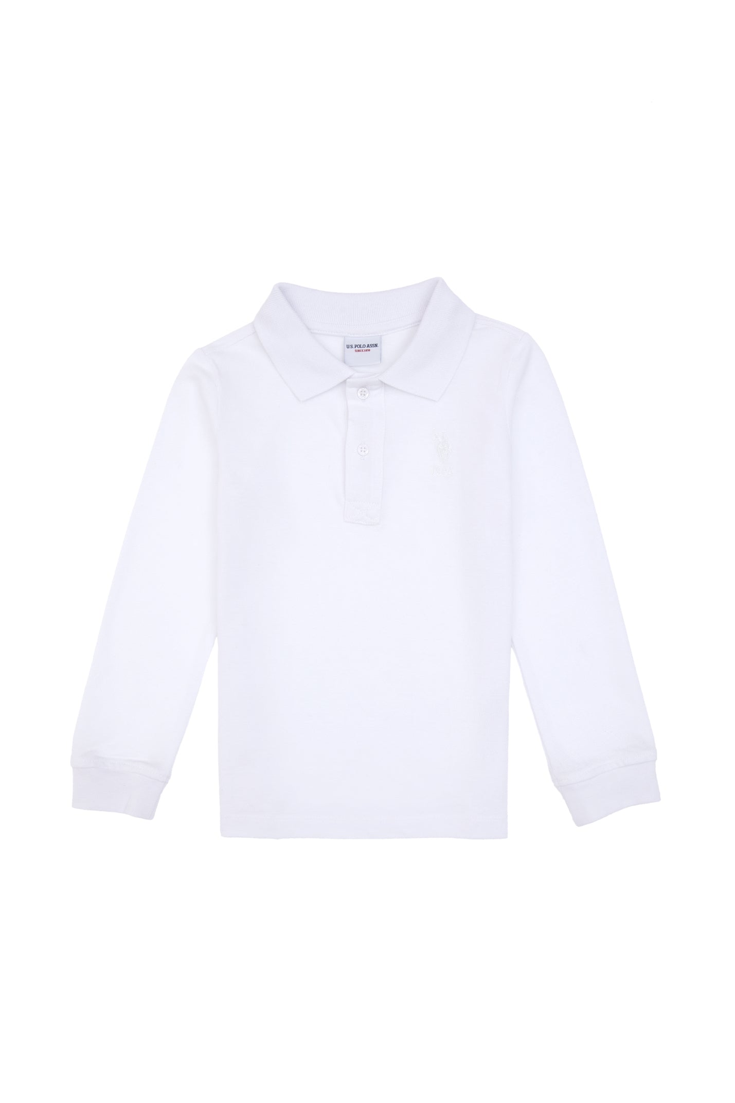 U.S. Polo Assn._White_White Polo Shirt_G083SZ0820 2227105_VR013_02