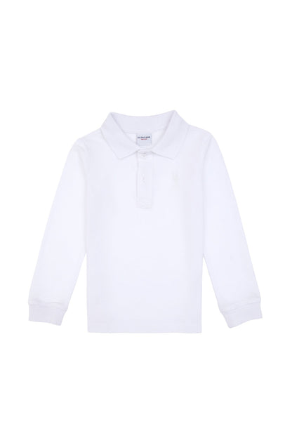 U.S. Polo Assn._White_White Polo Shirt_G083SZ0820 2227105_VR013_02