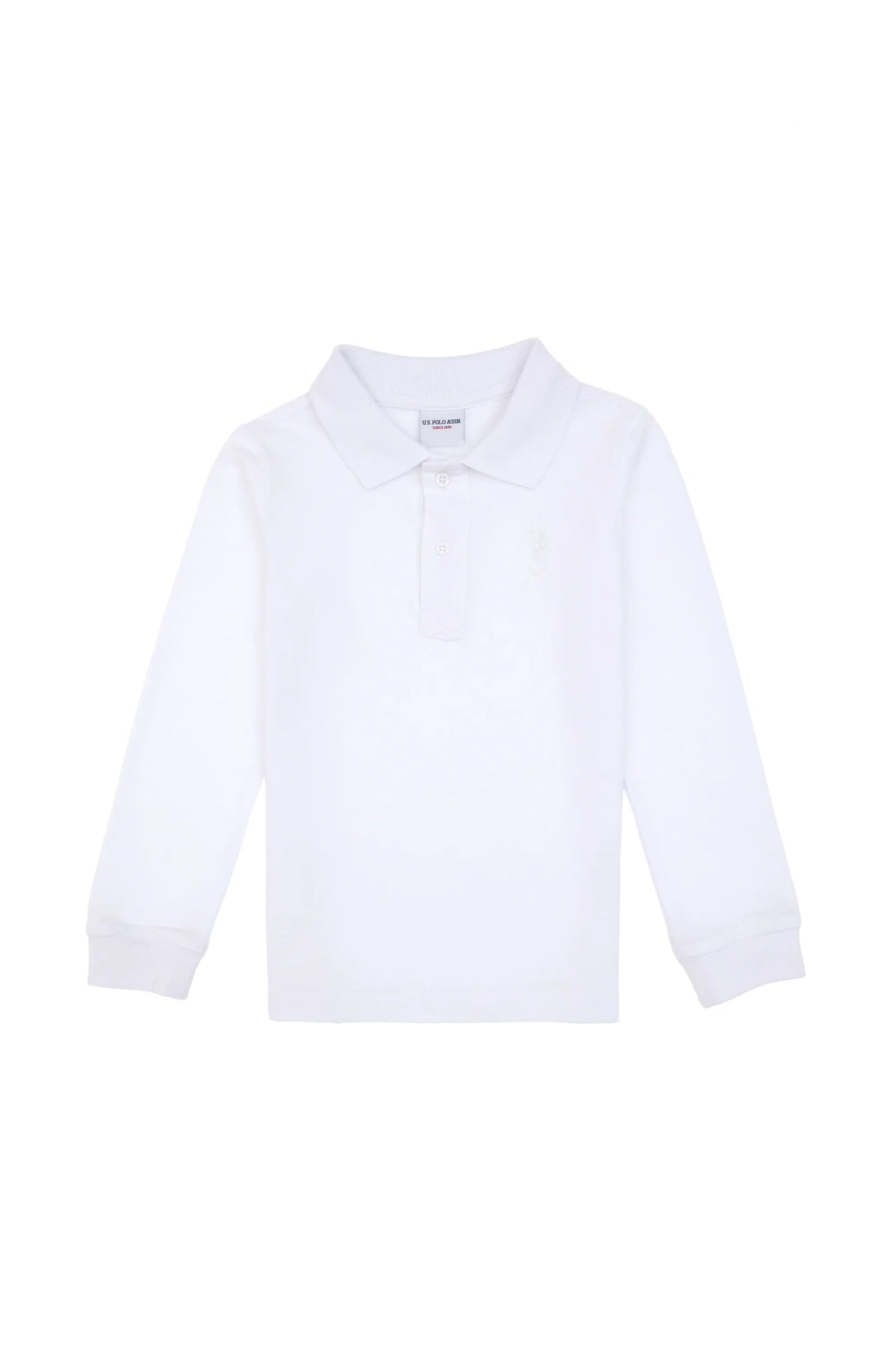 U.S. Polo Assn._White_White Polo Shirt_G083SZ0820 2227105_VR013_02