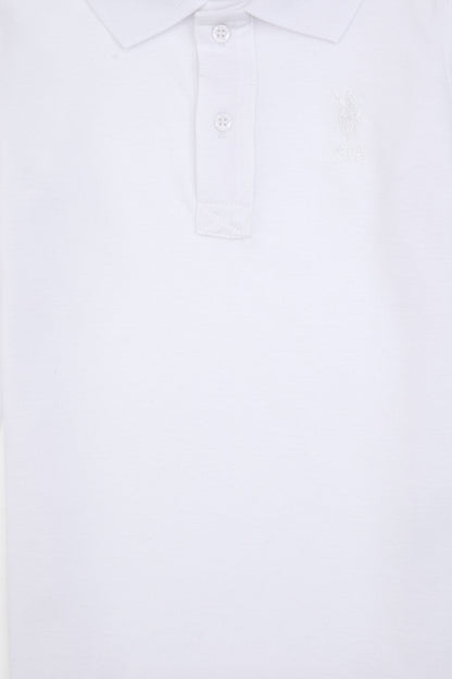 U.S. Polo Assn._White_White Polo Shirt_G083SZ0820 2227105_VR013_04