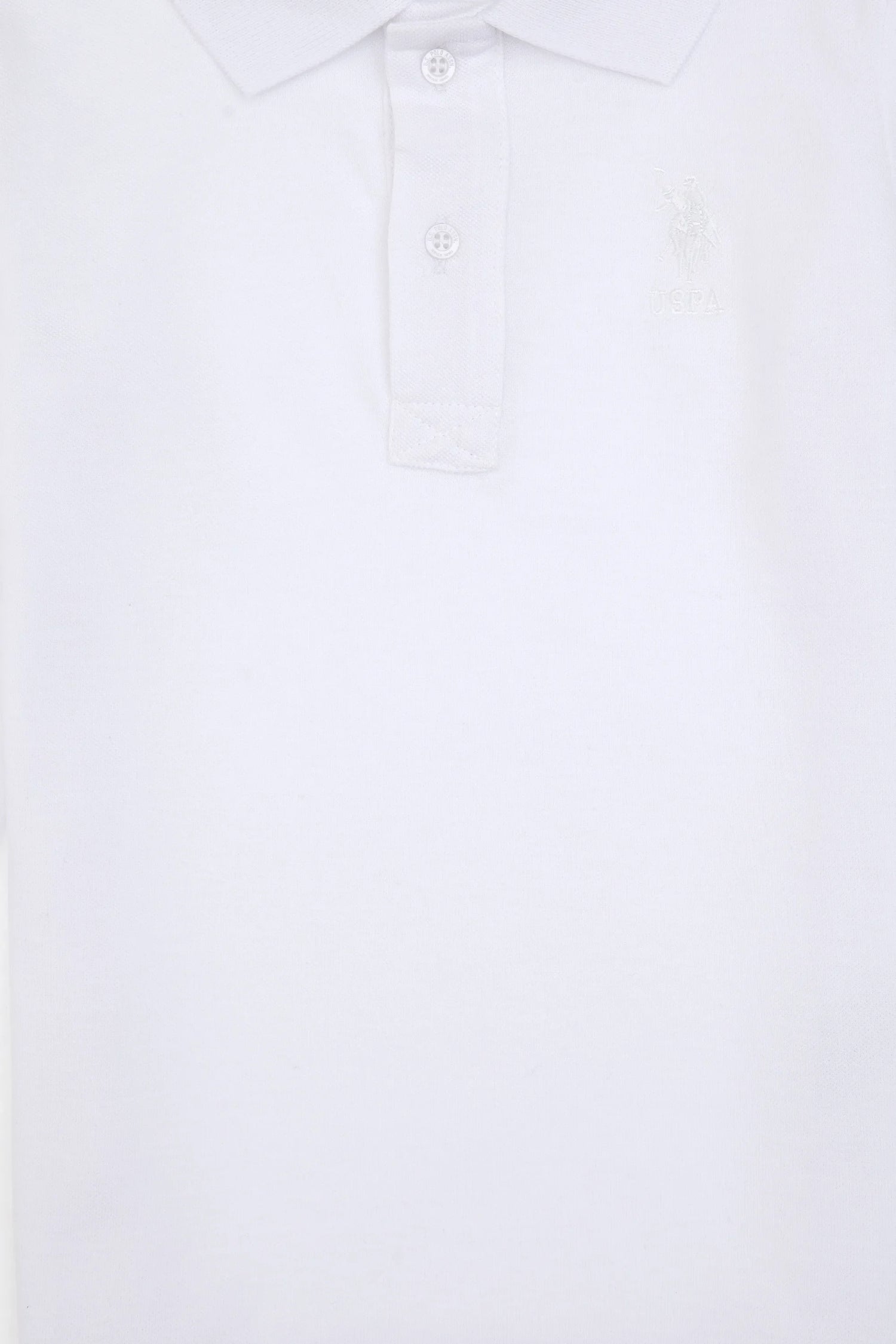 U.S. Polo Assn._White_White Polo Shirt_G083SZ0820 2227105_VR013_04