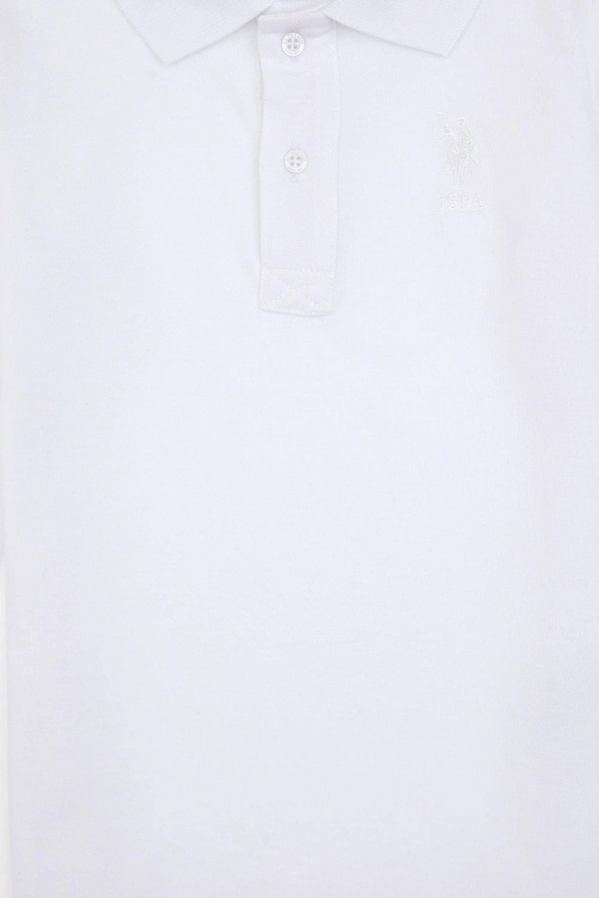 U.S. Polo Assn._White_White Polo Shirt_G083SZ0820 2227105_VR013_04