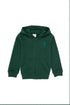 U.S. Polo Assn. Dark Green Boys Dark Green Zip Through Hooded Hoodie SKU: G083SZ0820 2235243_VR079 Image 01