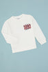 U.S. Polo Assn. Ecru Boys Ecru Crew Neck Printed Sweatshirt SKU: G083SZ0820 2236259_VR019 Image 01