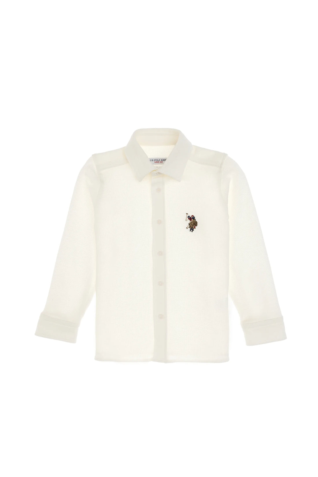 U.S. Polo Assn. White Boys White Knitting Shirt SKU: G083SZ0OG0 2111813_VR013 Image 02