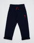 Dark Blue Knitting Trouser - BEVAVA