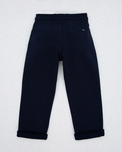Dark Blue Knitting Trouser - BEVAVA