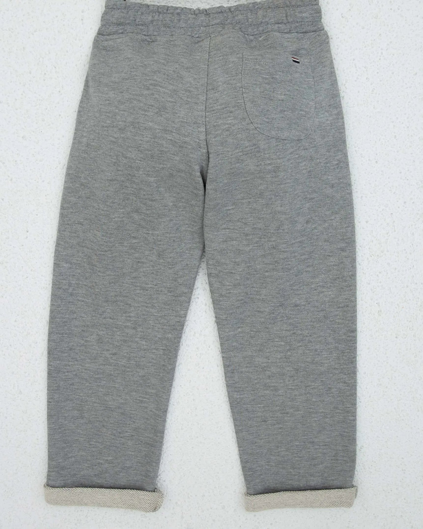 Light Grey Knitting Trouser - BEVAVA