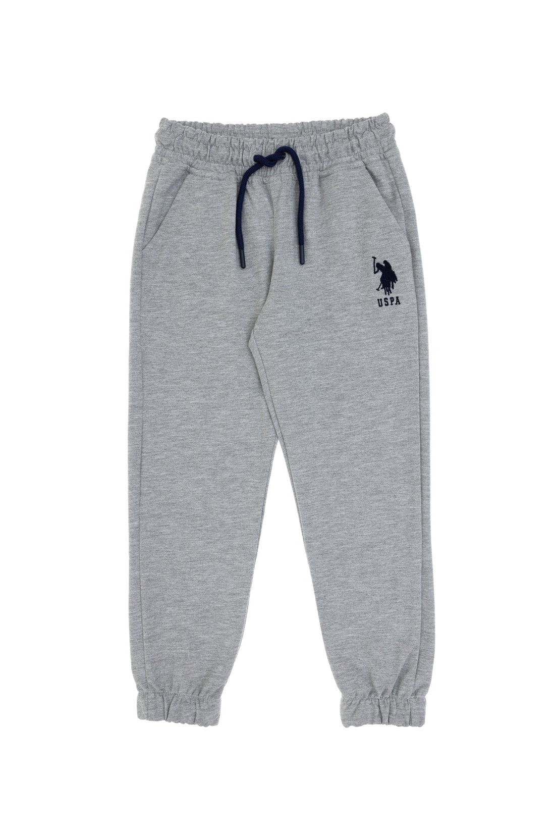 U.S. Polo Assn._Grey Melange Knitting Trouser_G083SZ0OP0 2084965_VR086_02