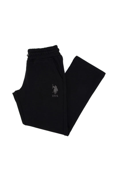U.S. Polo Assn. Black Boys Black Straight Leg Cotton Sweatpants SKU: G083SZ0OP0 2226037_VR046 Image 01