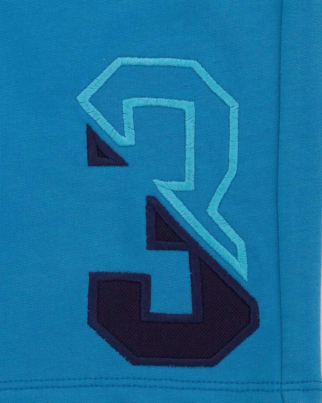 Middle Blue Knitting Short - BEVAVA