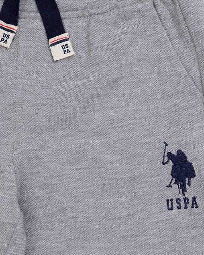 LIght Grey Knitting Short U.S. Polo Assn.