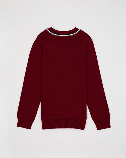 Red Knitting Cardigan U.S. Polo Assn.