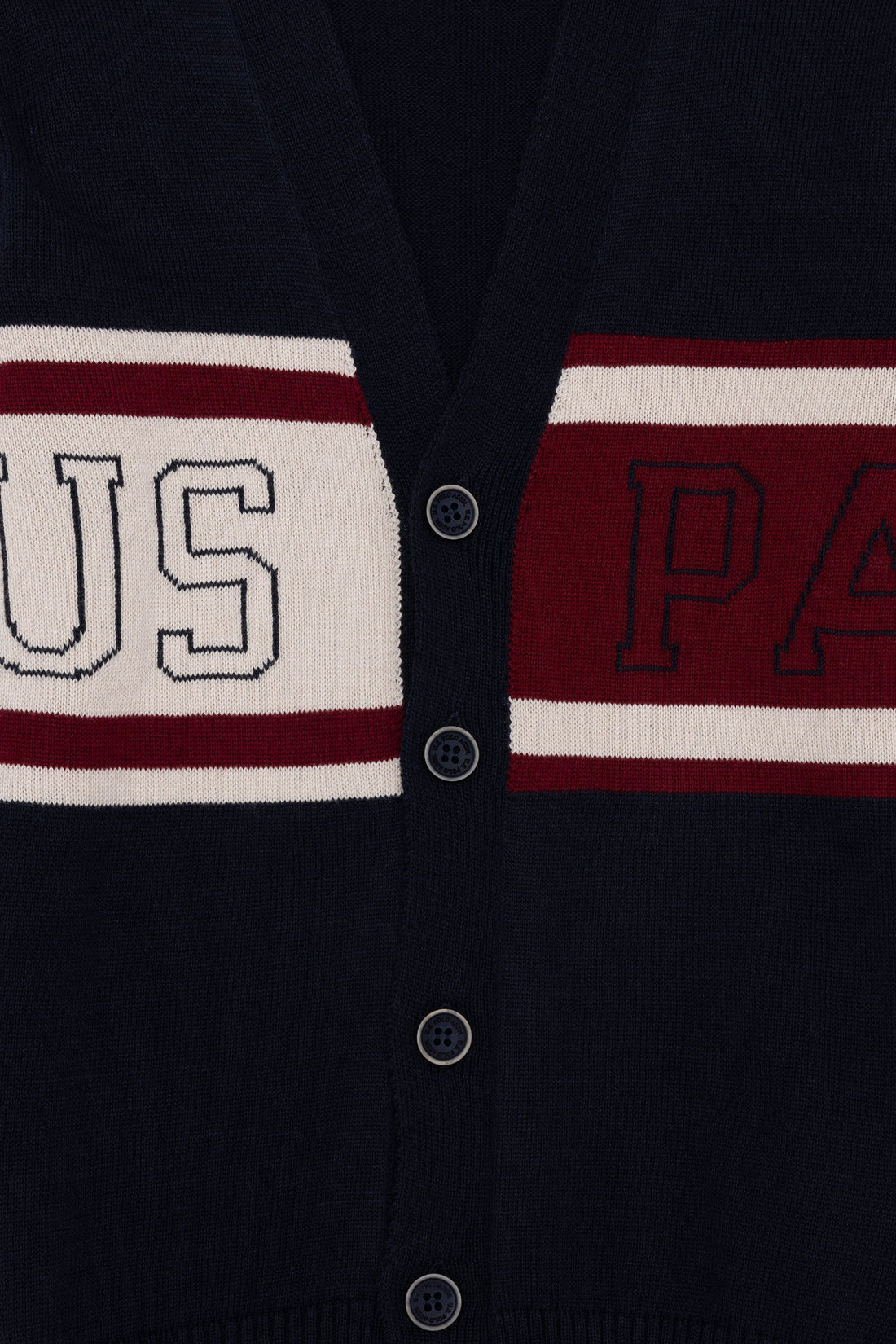 Dark Blue Knitting Cardigan U.S. Polo Assn.