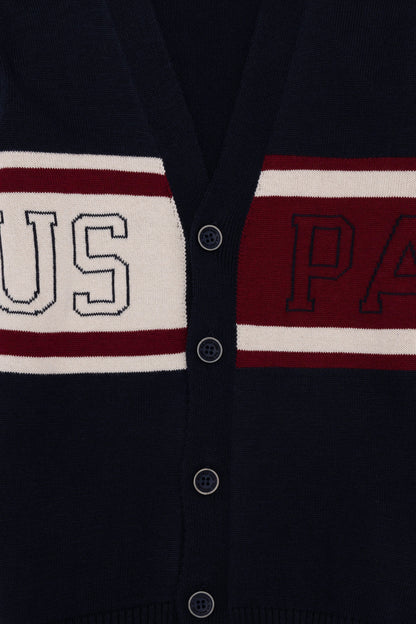 Dark Blue Knitting Cardigan U.S. Polo Assn.