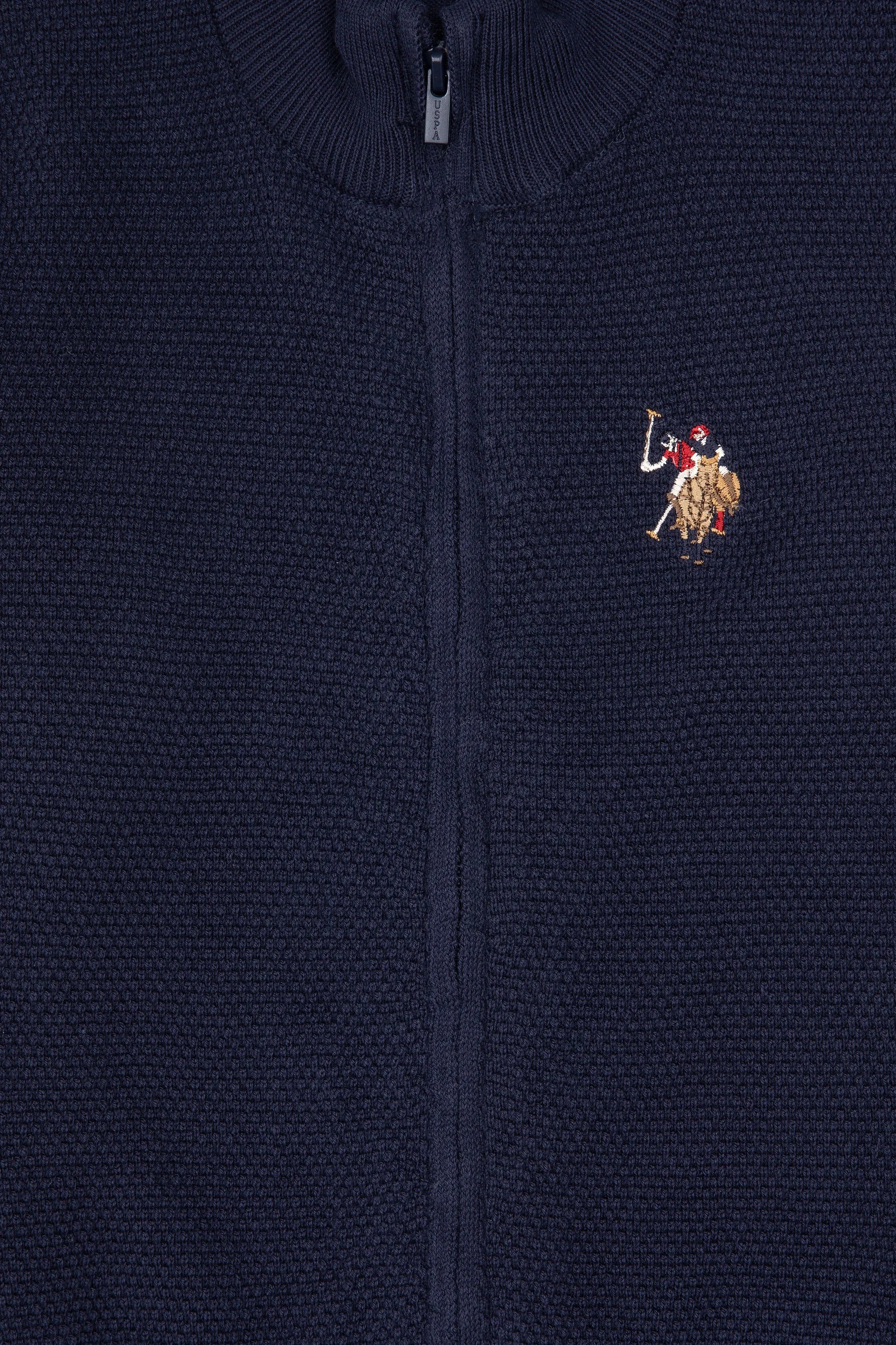 U.S. Polo Assn._Navy_Navy Zip Up Cardigan_G083SZ0TH0 2255674_VR033_03