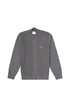 U.S. Polo Assn._Grey Melange_Grey Melange Zip Up Cardigan_G083SZ0TH0 2255674_VR086_01