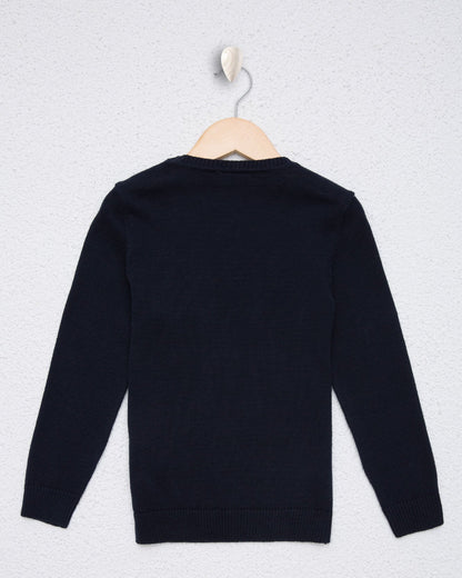 Dark Blue Knitting Jumper U.S. Polo Assn.