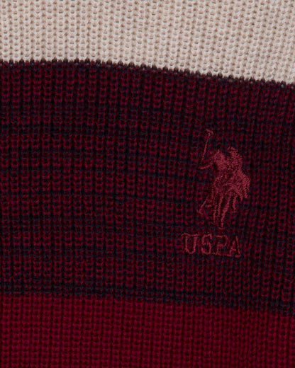 Red Knitting Jumper U.S. Polo Assn.