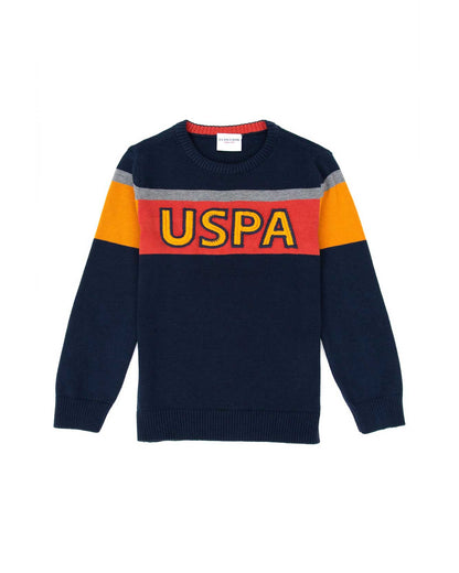 Dark Blue Knitting Jumper U.S. Polo Assn.