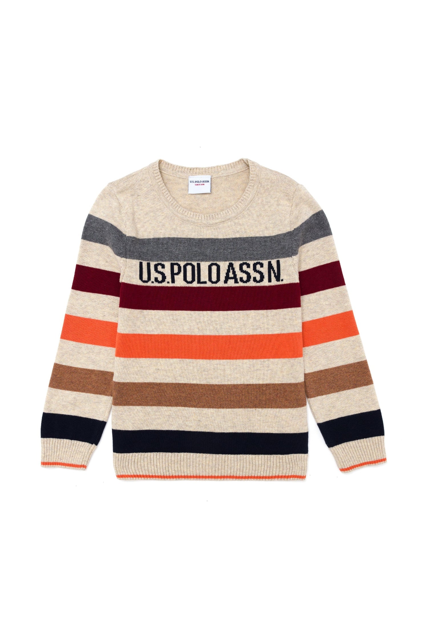 Beige Knitting Jumper