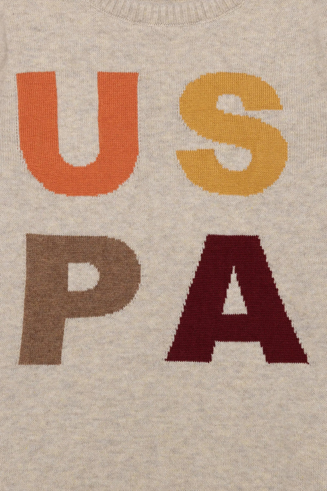 Beige Knitting Jumper - BEVAVA