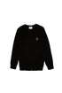 U.S. Polo Assn. Black Boys Black Fine Knit Crew Neck Sweater SKU: G083SZ0TK0 1921096_VR046 Image 01