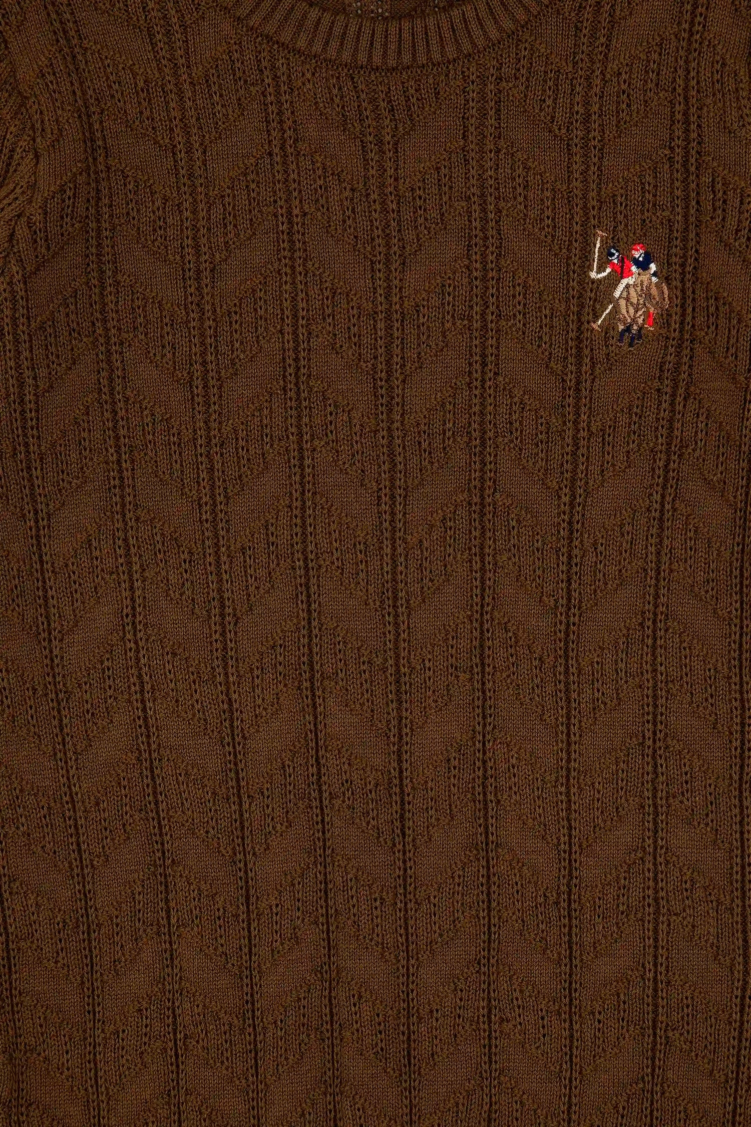 U.S. Polo Assn._Khaki_Khaki Knitting Jumper_G083SZ0TK0 2227581_VR027_03