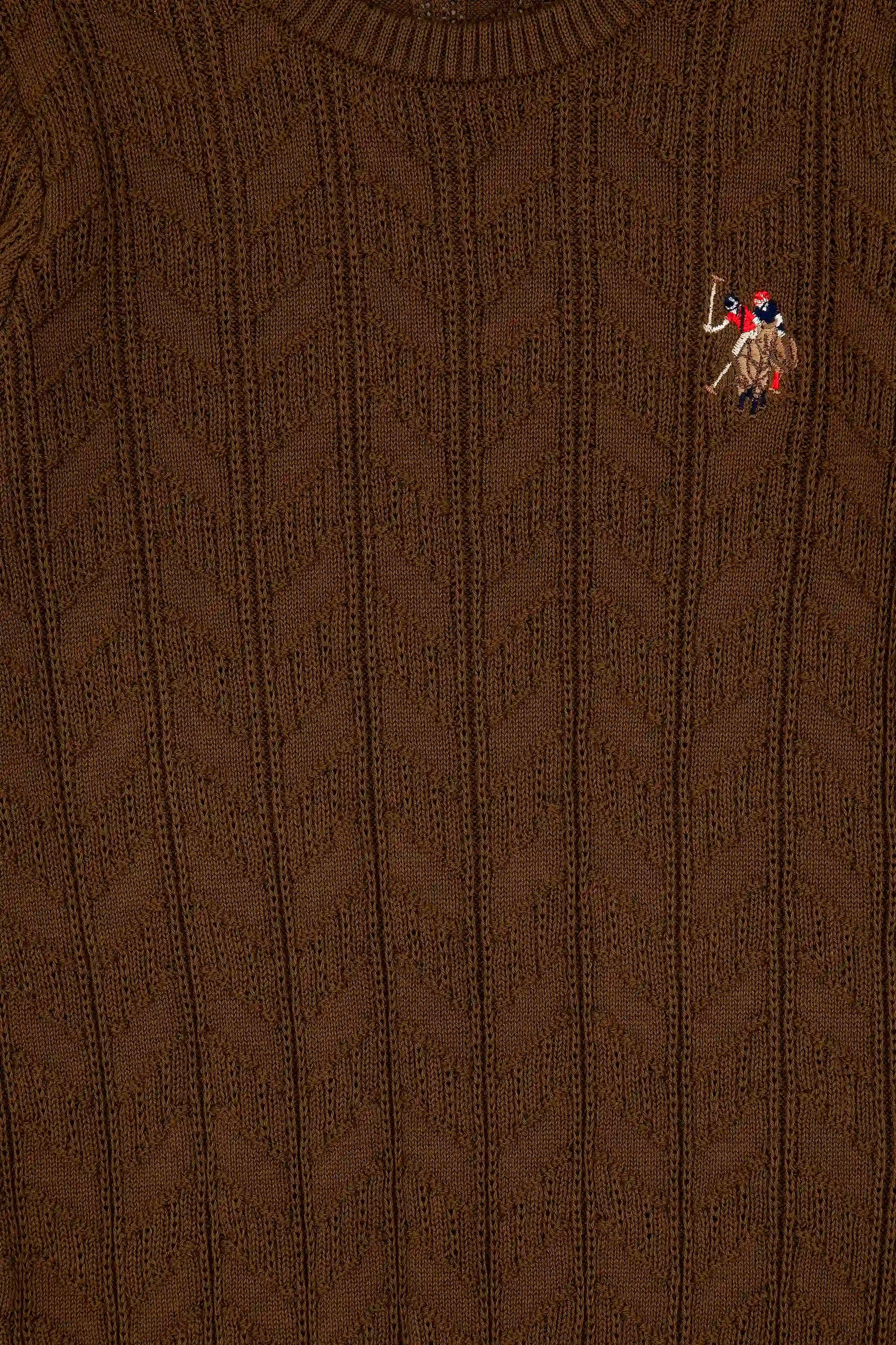 U.S. Polo Assn._Khaki_Khaki Knitting Jumper_G083SZ0TK0 2227581_VR027_03