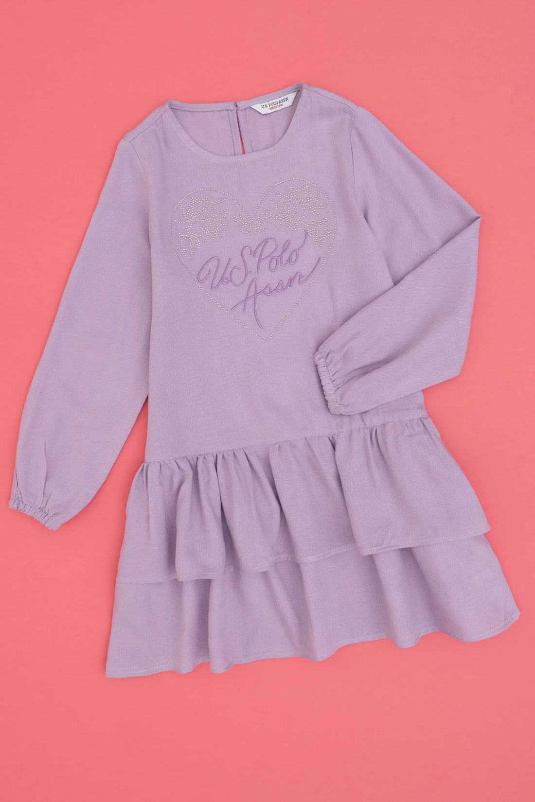 U.S. Polo Assn._Lilac_Lilac Short Dress_G084SZ0320 PU-8040_VR034_01