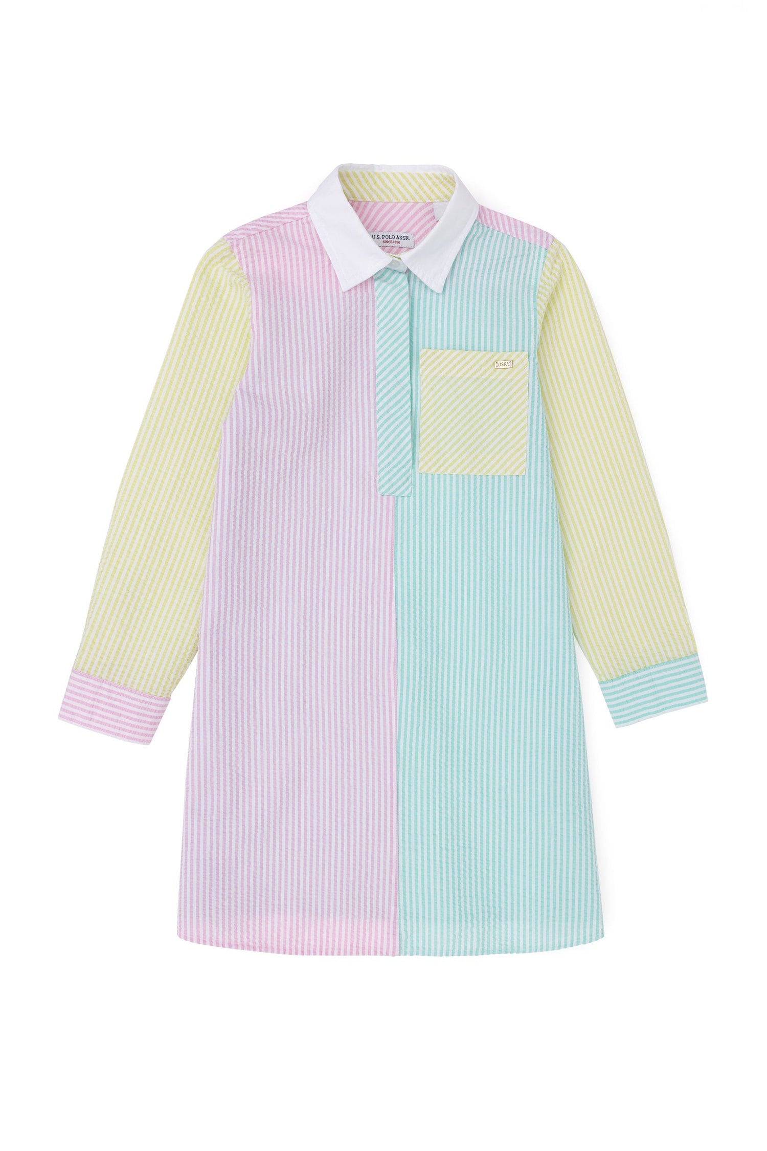 Color Block Shirt Dress_G084SZ0320 1833299_VR083_02