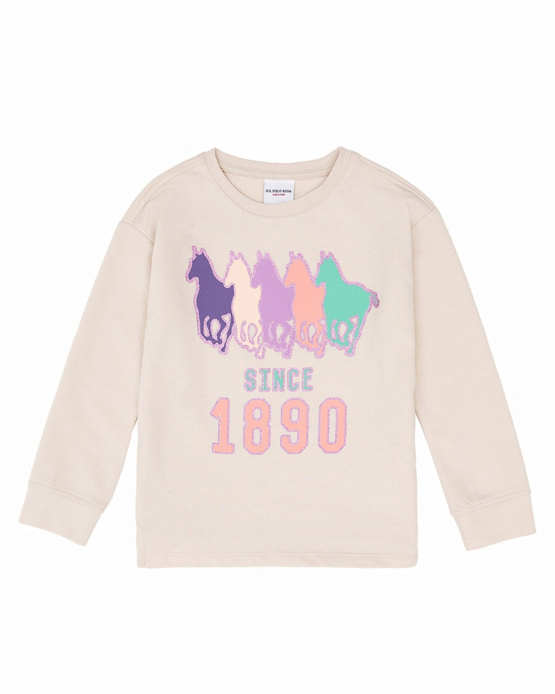 Beige Sweat Shirt U.S. Polo Assn.