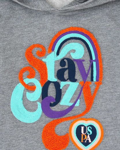 LIght Grey Sweat Shirt U.S. Polo Assn.