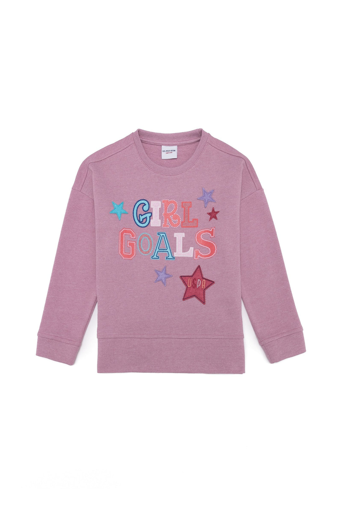 Pink Sweat Shirt U.S. Polo Assn.