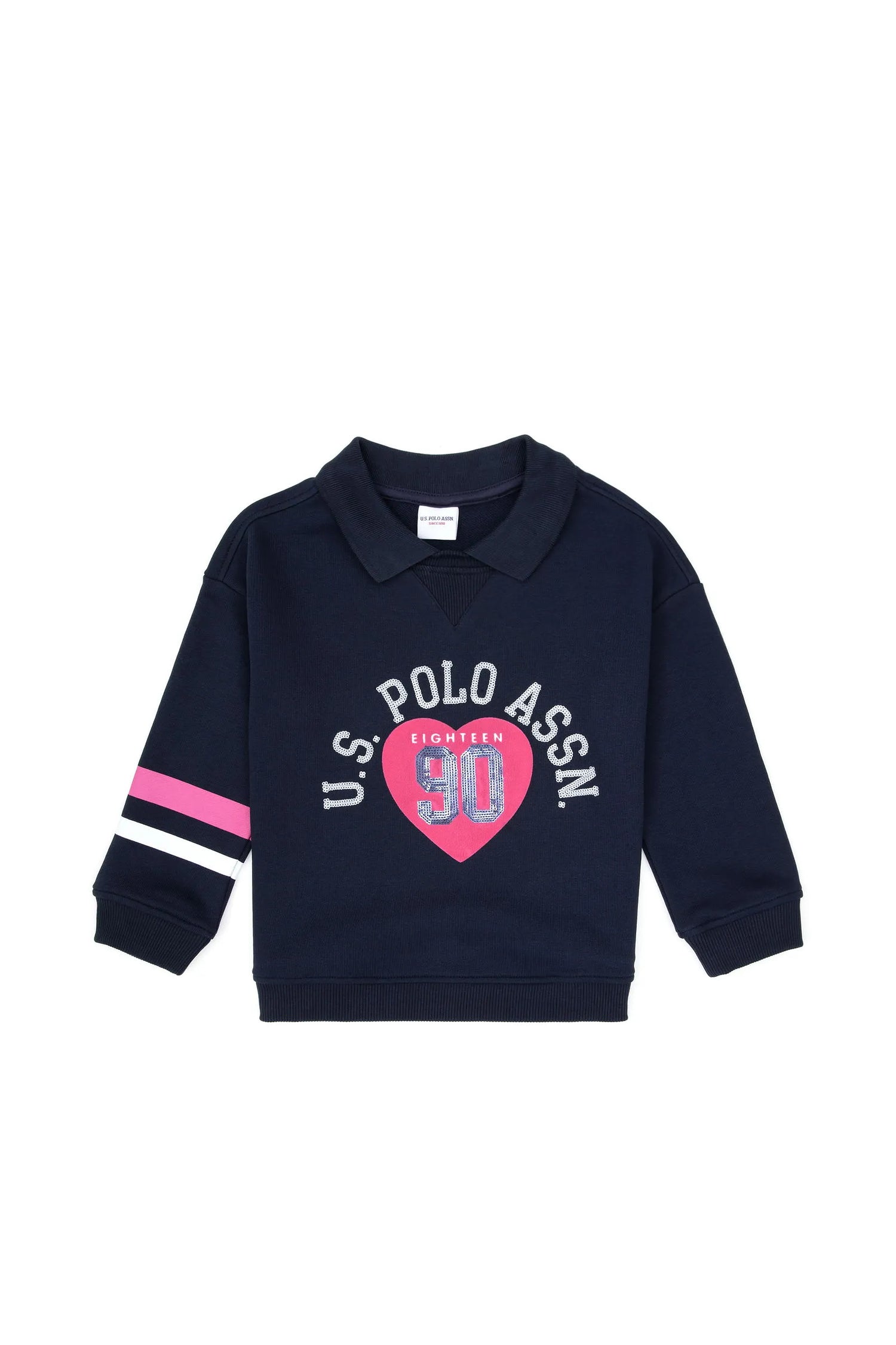 U.S. Polo Assn._Navy_Navy Sweatshirt with Logo_G084SZ0820 PU-7999_VR033_01