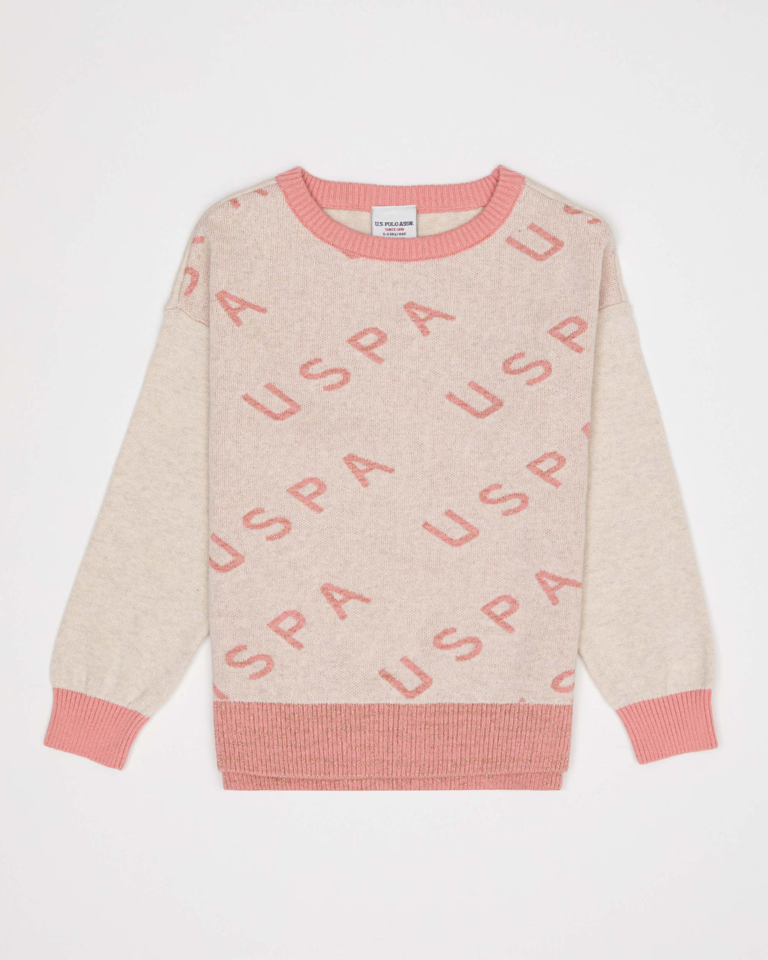 Red Knitting Jumper U.S. Polo Assn.